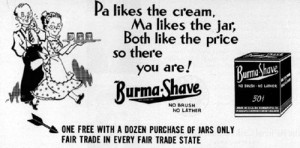 Burma-Shave Advertising
