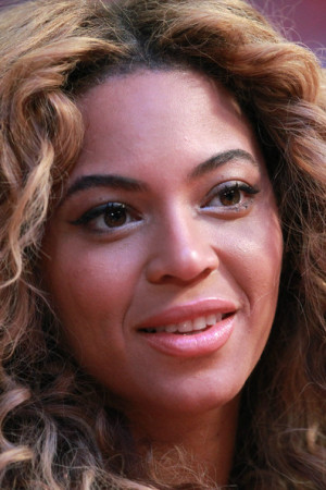 Beyonce Knowles Singer Beyonce looks on before the 2013 NBA All-Star ...
