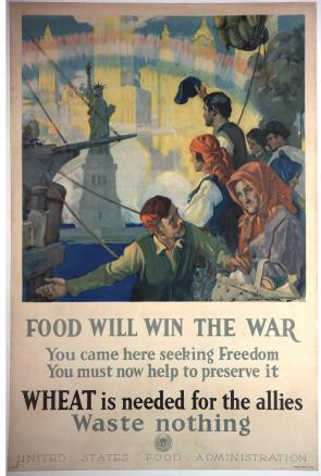 Food Will Win the War,” United States Food Administration, ca. 1918 ...
