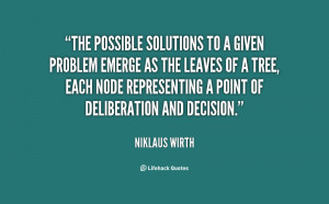 Quotes About Solutions
