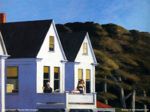 Edward Hopper, pintor estadounidense (1882-1968) que evolucionó desde ...