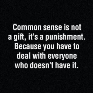 Common sense