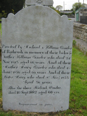 Headstone Inscriptions