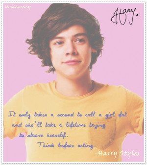 harry styles quotes about fans
