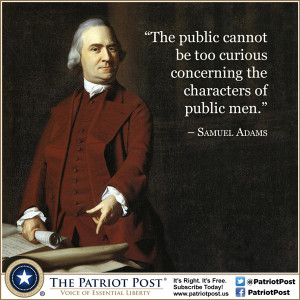 Quote: Samuel Adams on Character