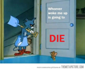 Funny photos funny Tom Jerry shovel scene