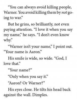 ... Aaron Warner Quotes, Shatter Me Quotes, Unravel Me Book Quotes, Warner