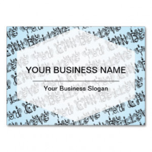 Believe You Can Tiny Angels Business Cards