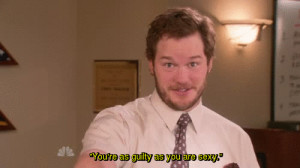 tv parks and recreation chris pratt andy dwyer animated GIF
