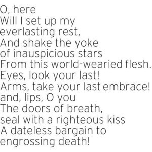 Romeo and Juliet quote - act 5 scene 3 - Polyvore | We Heart It