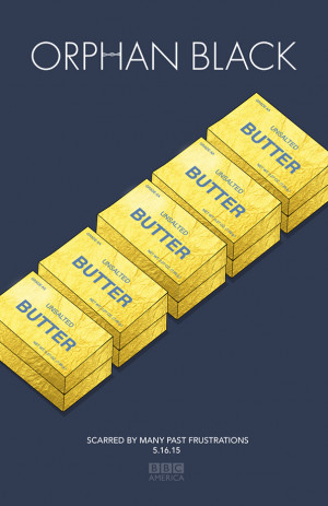 Orphan Black Poster (Image thanks to BBC America’s Orphan Black ...