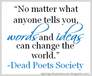 Quote of the Day: Dead Poets Society