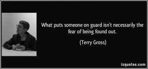 More Terry Gross Quotes