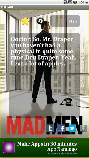 View bigger - Mad Men TV Quotes for Android screenshot