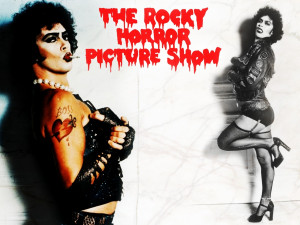 Tim Curry, the star of the Rocky Horror Show