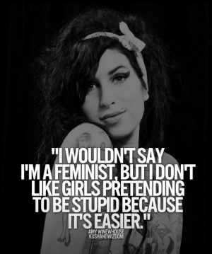 Amy winehouse quote
