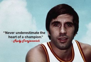 Never underestimate the heart of a champion.