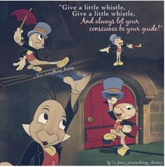 Jiminy Cricket - Disney Pinocchio
