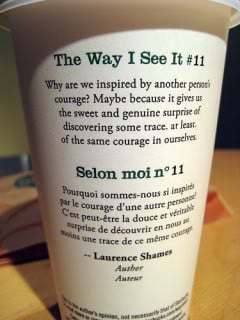 The way I see it: 15 inspiring Starbucks cups