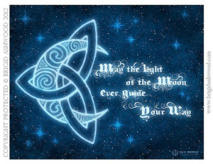 Celtic MoonWay Pagan Wiccan Print Brigid Ashwood by BrightArrow, $15 ...