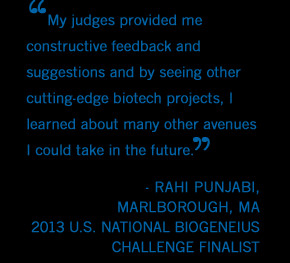 BioGENEius 2014 International Winners