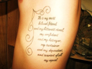 Brother Quotes Tattoos Brothers quote. 