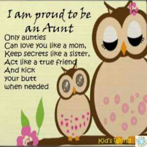 proud aunt Love.