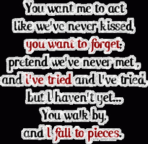 falling in Love only hurts you if there is no one to catch you .