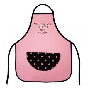 What Happens at GiGis Stays at GiGi's Kitchen Apron