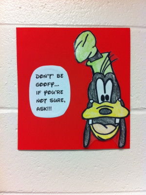 Goofy Classroom quote