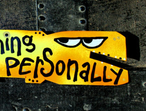 Favorite Quote Magnets: Don't Take Anything Personally, No. 2 of Four ...