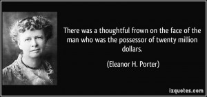 There was a thoughtful frown on the face of the man who was the ...