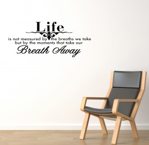 ... AWAY * Wall Quote Wall Decal Vinyl Art Sticker Wall Room Decor Letters