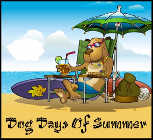 Dog Days Of Summer Clip Art - Dixie Allan