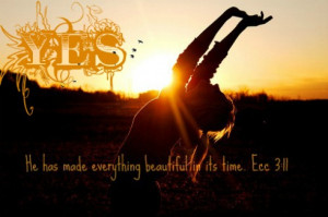 quote he has made everything beautiful in it s time christian quotes ...