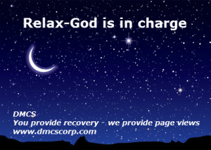 Relax God is in Charge