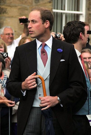 Prince William Attends Wedding