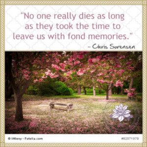 Comforting Quotes About Losing A Loved One When a loved one passes ...