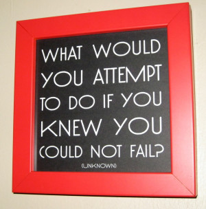 few days ago, I spied this quote hanging on Lisa Rokusek’s wall: