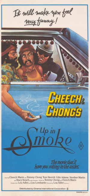 Cheech and Chong's Up in Smoke Australian Style A 11 x 17 Inches ...