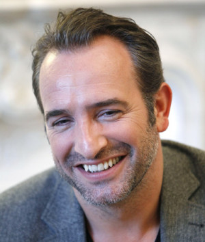French actor Jean Dujardin addresses reporters during an interview ...