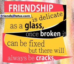friendship fixed quotes facebook status