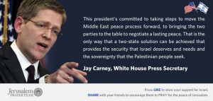 Famous Quotes About Israel : Jay Carney : Mike Evans : Jerusalem ...