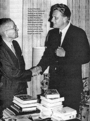 Harry S. Truman and Billy Graham