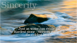 Just as water can erode the hardest stone -