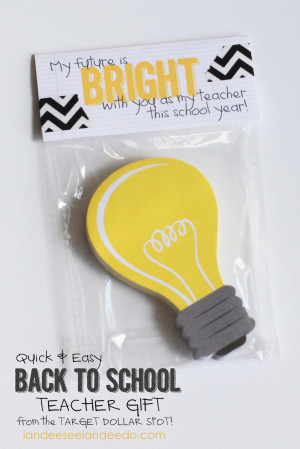 Back To School Teacher Gift Idea