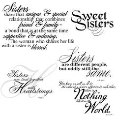 sister wa sample more cards ideas sisters quotes printables sisters ...