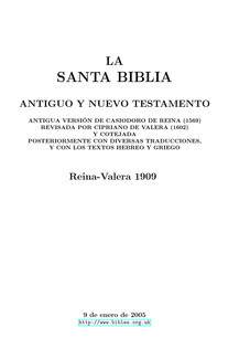 Spanish Bible Reina Valera...
