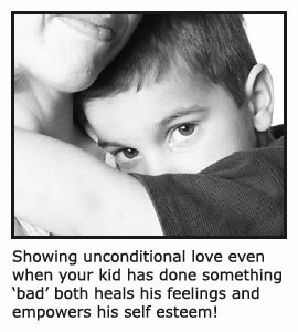 Parents loving unconditionally. Mother holding, hugging and comforting ...