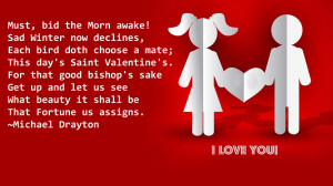 Saint Valentines Day Quote Image